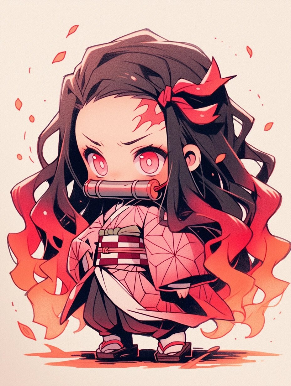 niji丨q版祢豆子 超超超级可爱