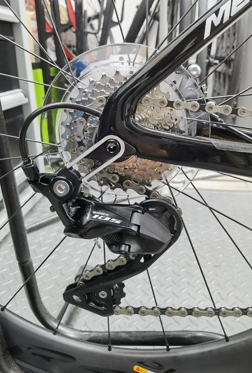 美利达斯特拉1000 disc 巴林胜利涂装 xs(50)码 次顶级碳纤维车架 全