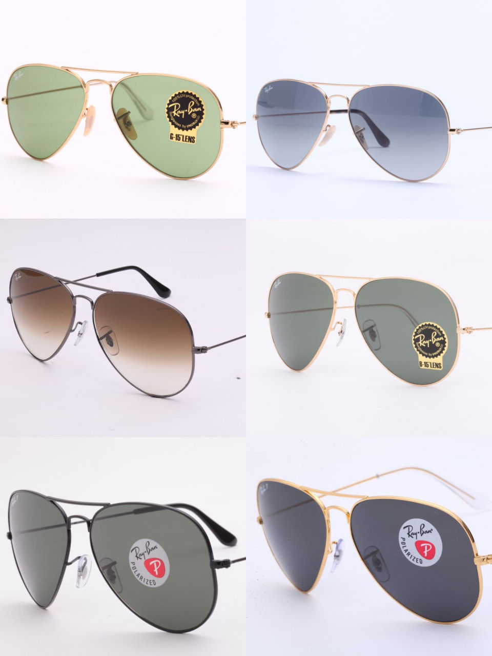 雷朋飞行员眼镜合集06爆款3025 作为当前具标志性的太阳镜款式之一