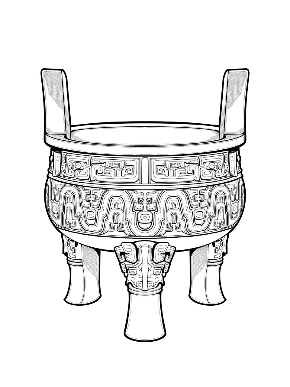 西周青铜器 出土地:陕西省扶风县法门镇任村 馆藏地:上海博物馆藏