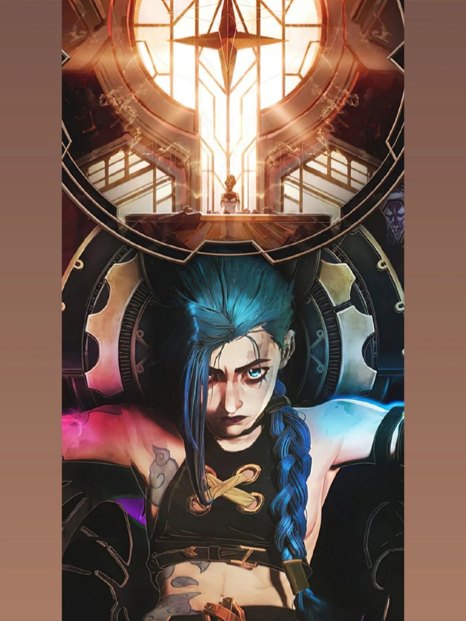 lol壁纸41566 | 双城之战暴走萝莉jinx 不管怎样