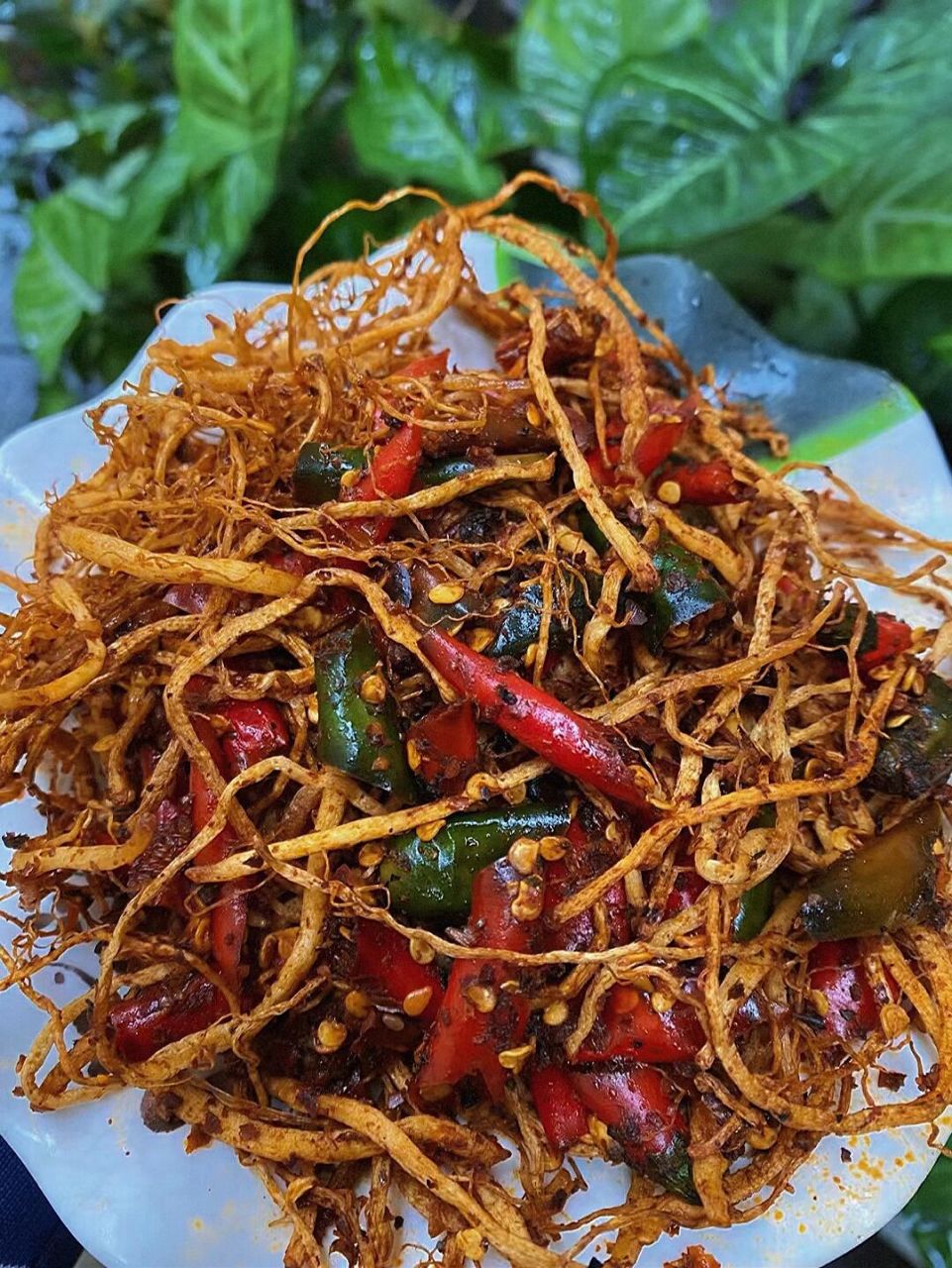 前两天姨妈给我寄了一大罐苤菜根,你们看到了说想要教程,你们想要