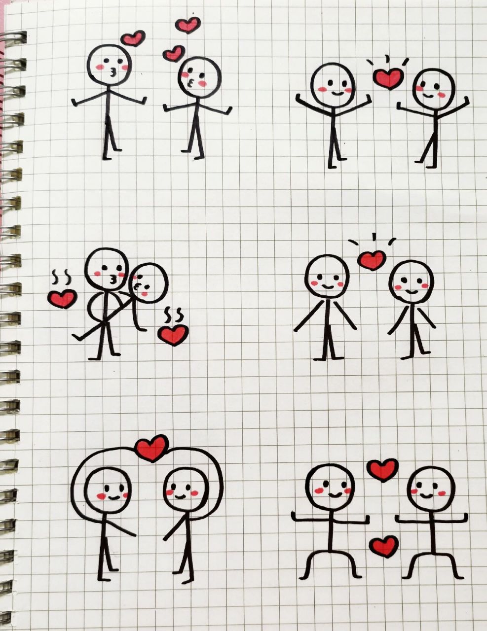 火柴人简笔画素材