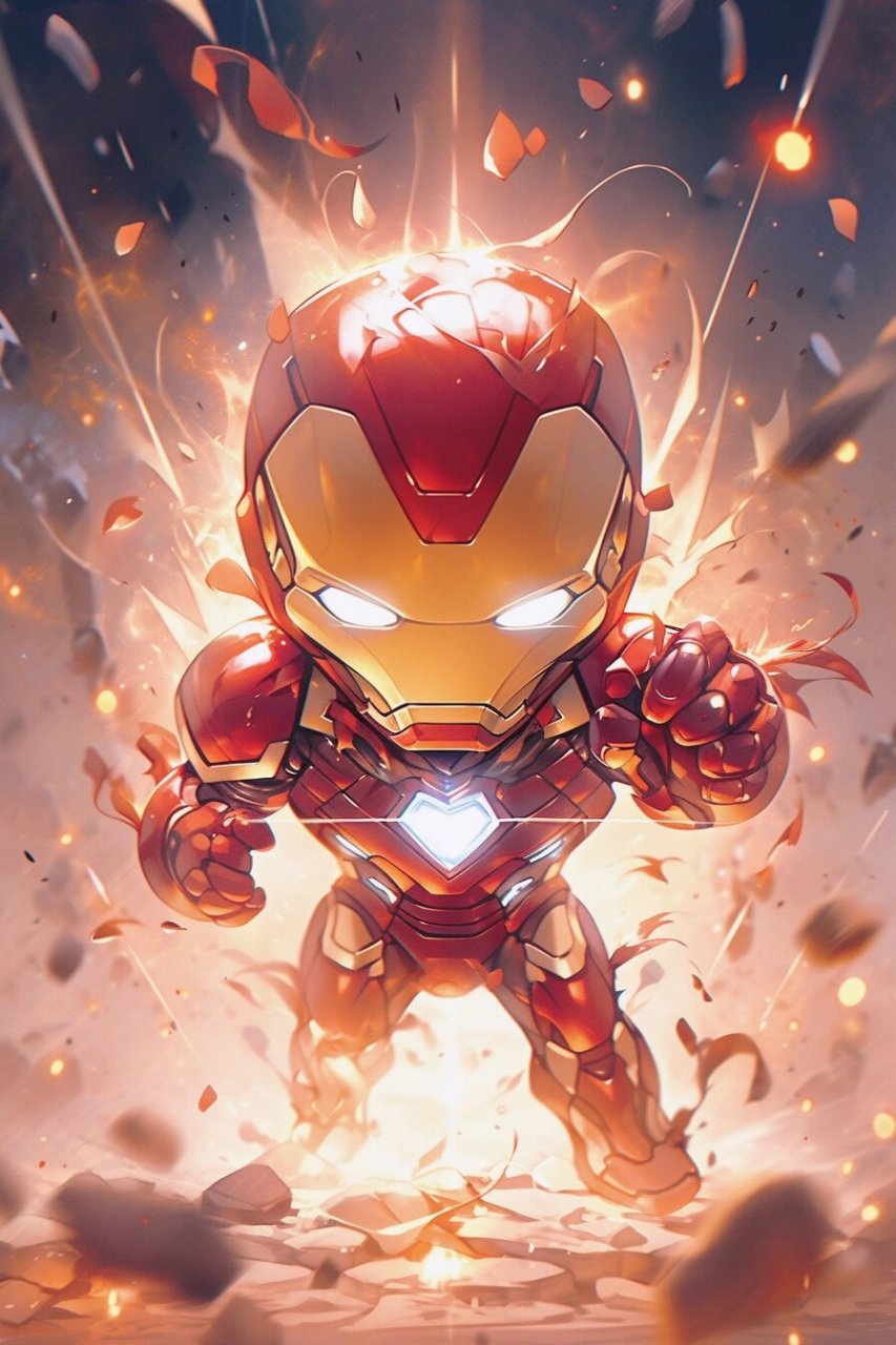 钢铁侠已经有这么帅的壁纸了,你还想怎么样