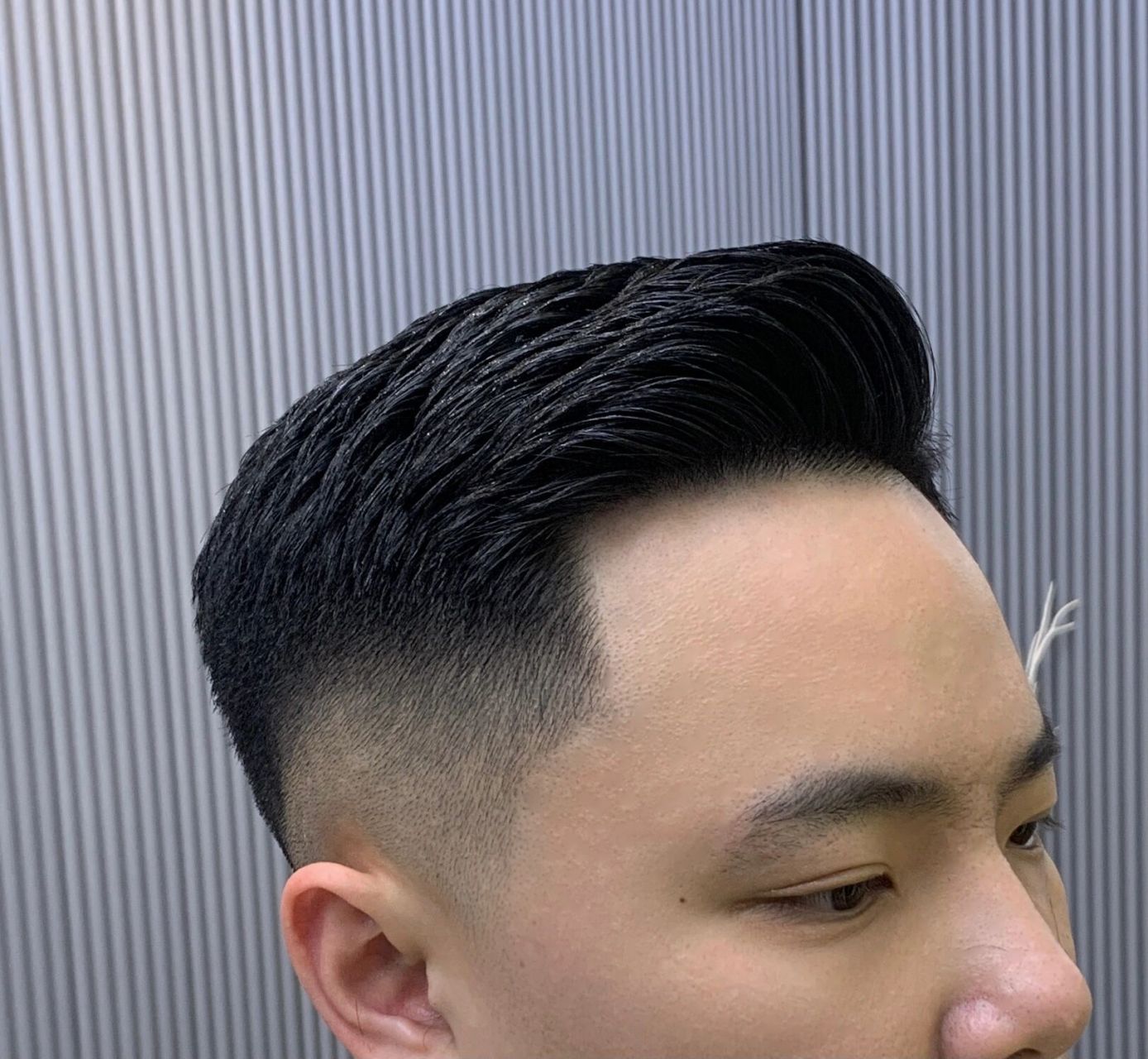 男生发型 渐变油头 日常分享 男生发型 渐变油头 长度4cm