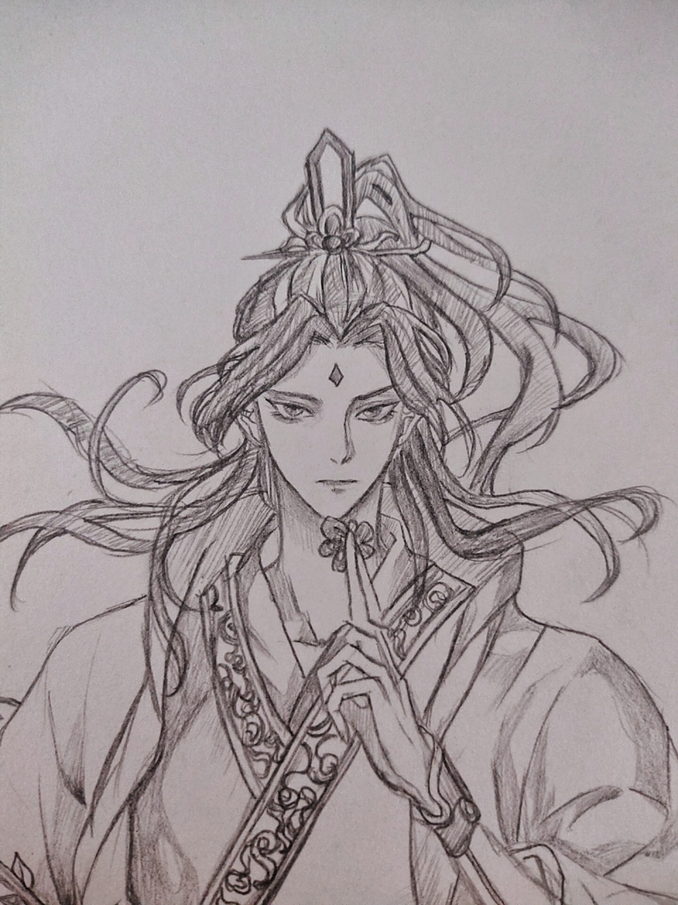 手绘——楚晚宁 不知渡人,何以渡己.