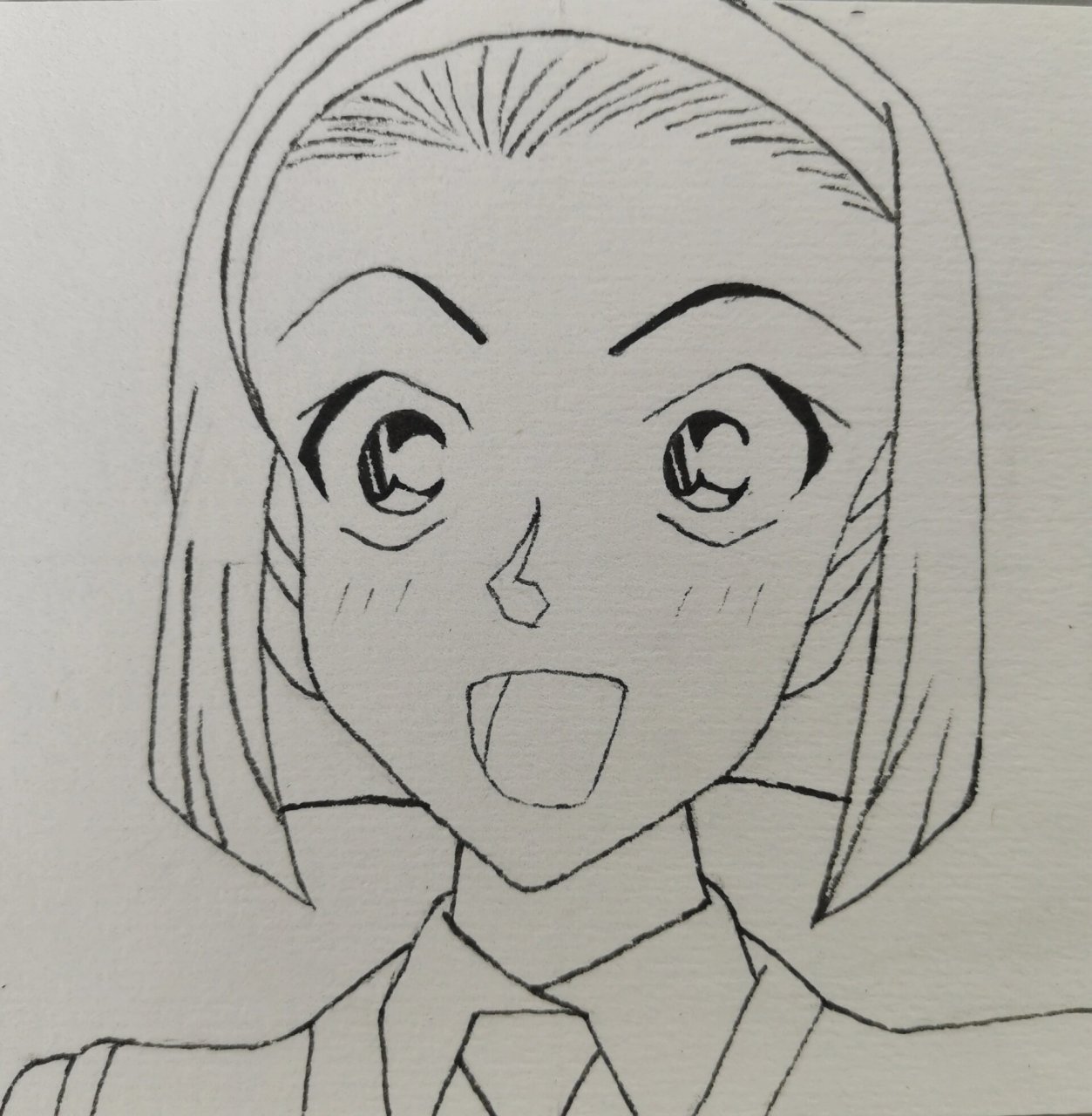 手绘 名侦探柯南 铃木园子