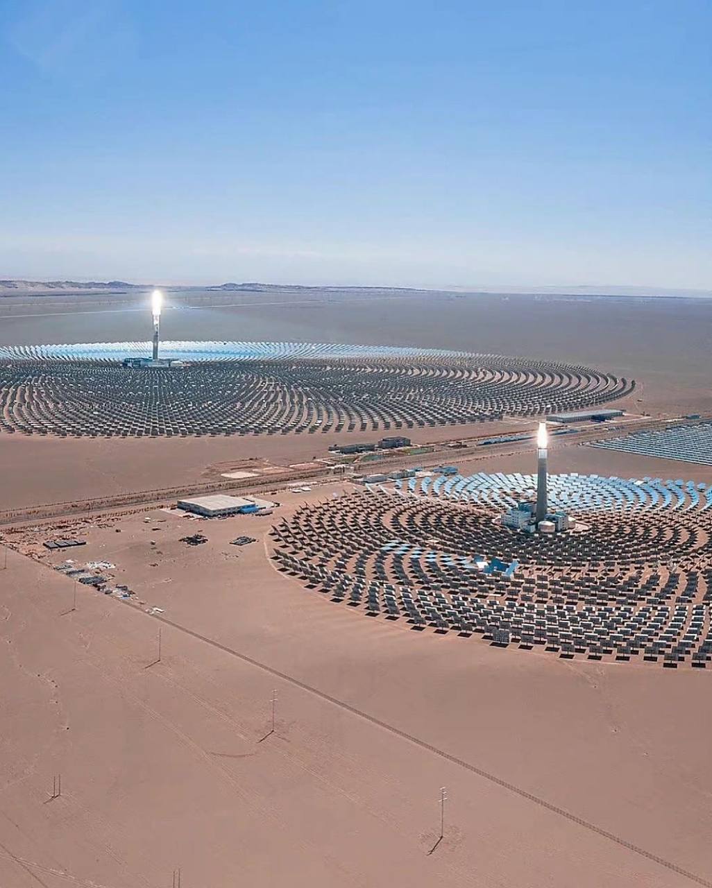 敦煌|中国首个百万瓦级熔盐塔式光热发电站