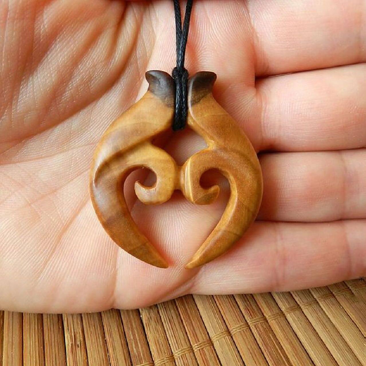 木雕手工 新手入门 素材十三 木工小挂件 亲手打磨的手工小挂件容易有