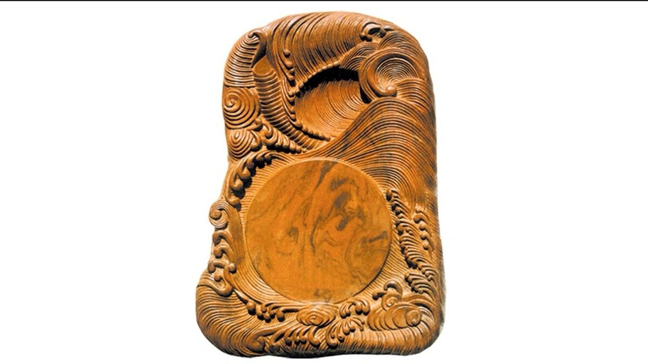 名称:澄泥砚 产地:河南新安,山西忻州等地 简介:澄泥砚是中国传统工艺