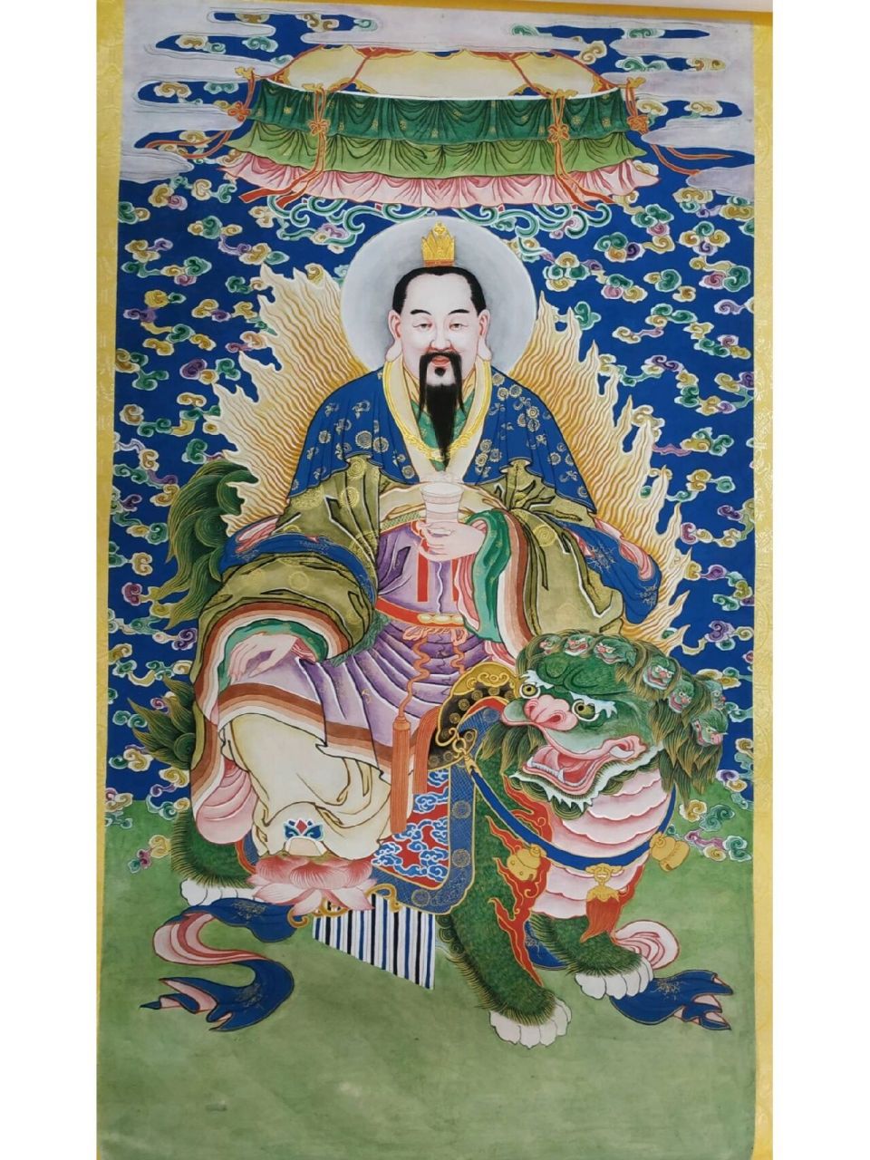 临北京白云观太乙救苦天尊像