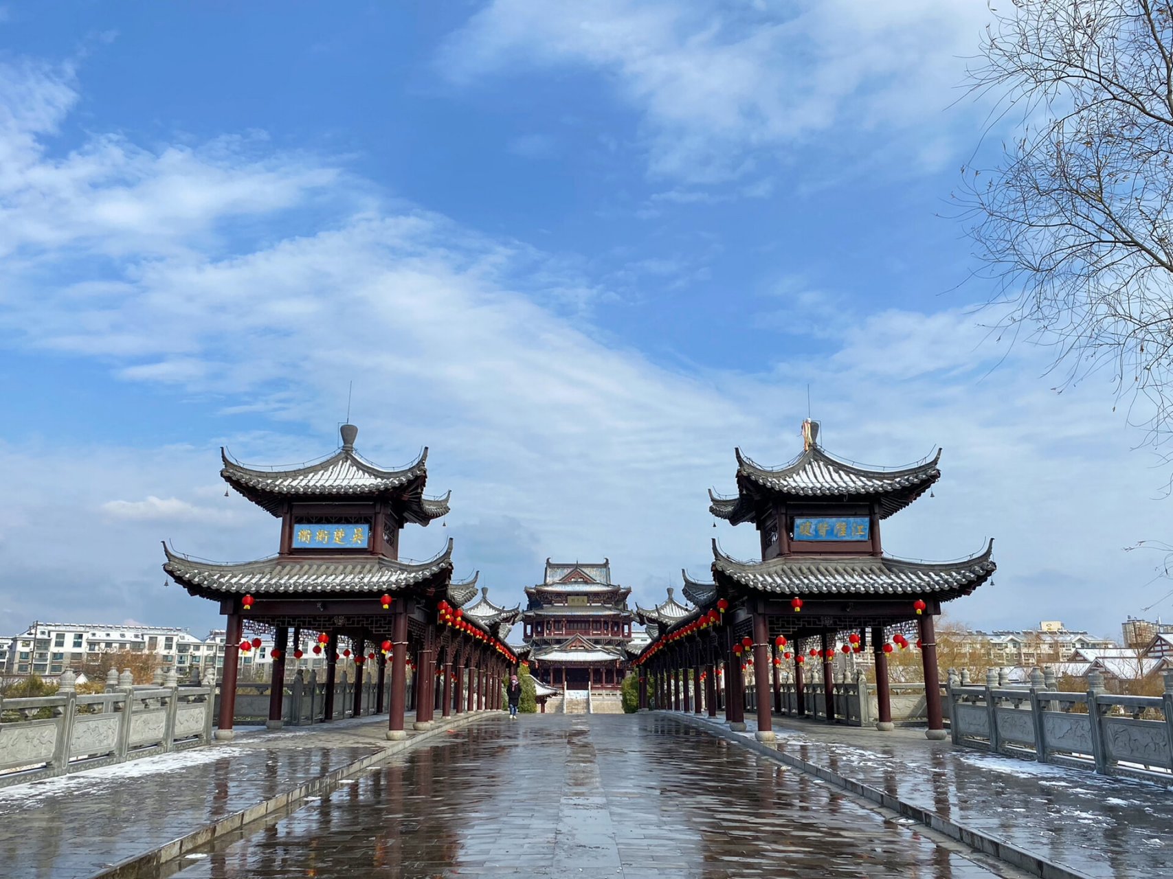 在滁州|全椒太平桥 腊月二十四,雪. 这太平盛世,如您所愿.