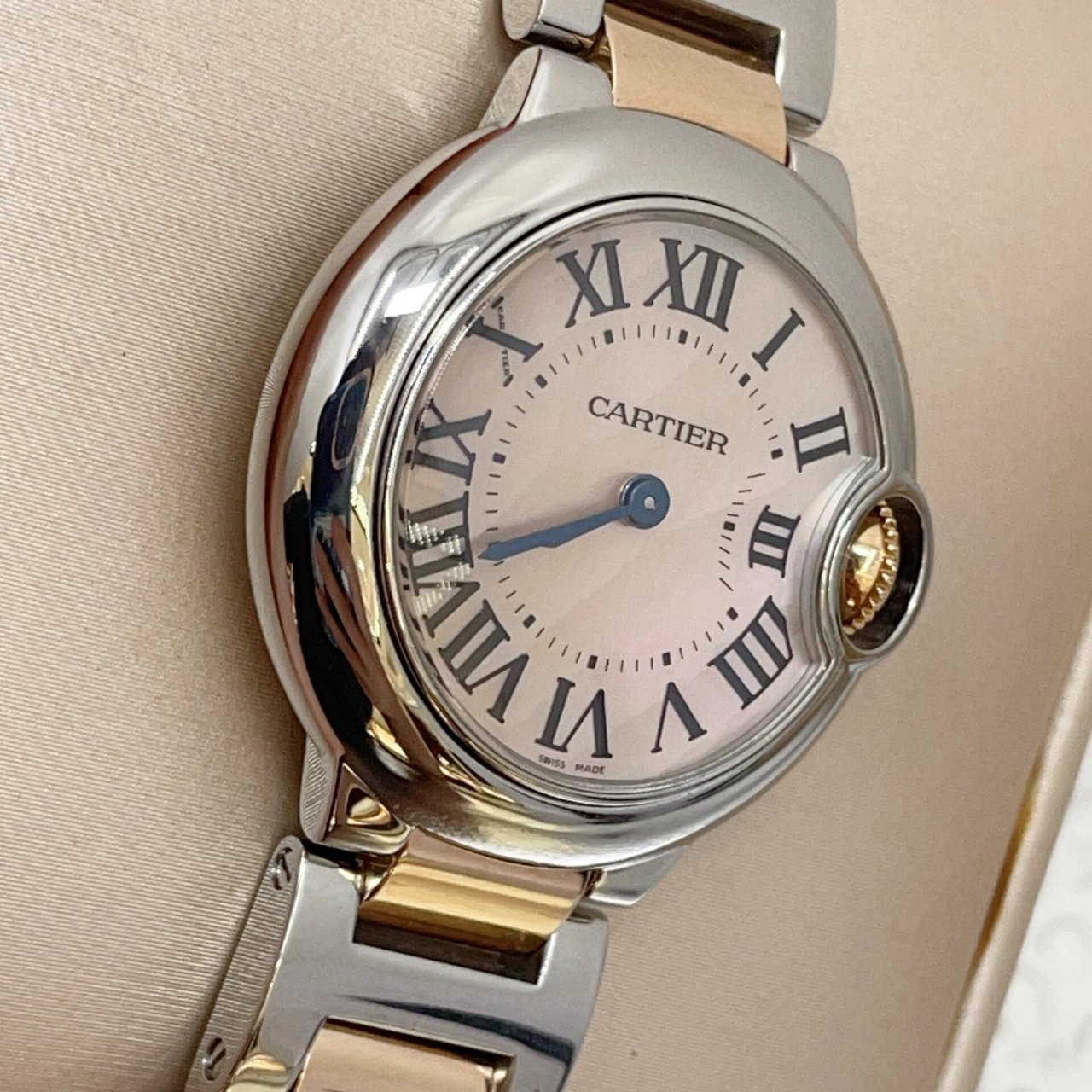 卡地亚/cartier 卡地亚/cartier蓝气球系列w6920034,女士石英表,走时