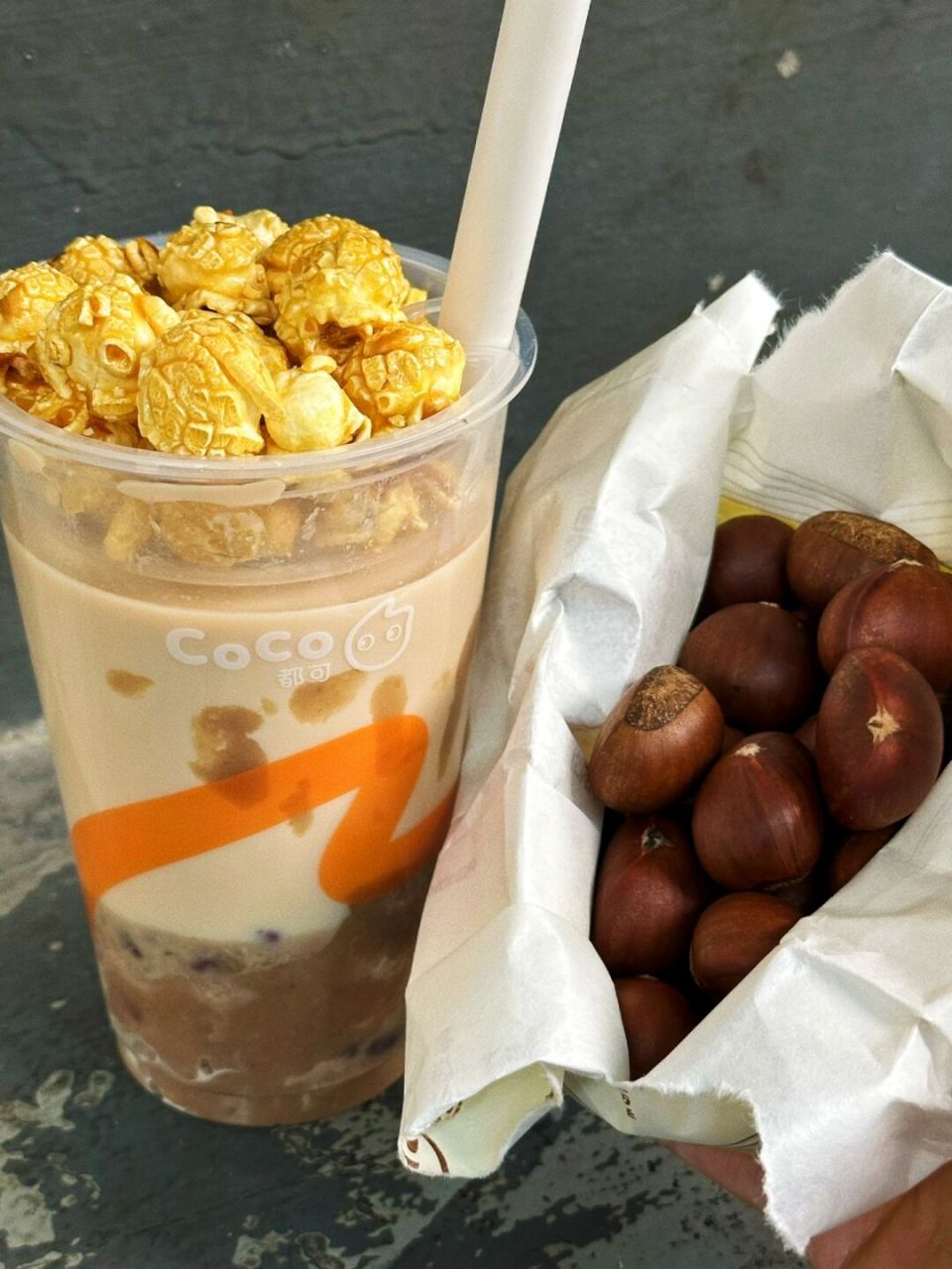 coco你真的太懂女生 新出的栗子奶茶吼吼喝!