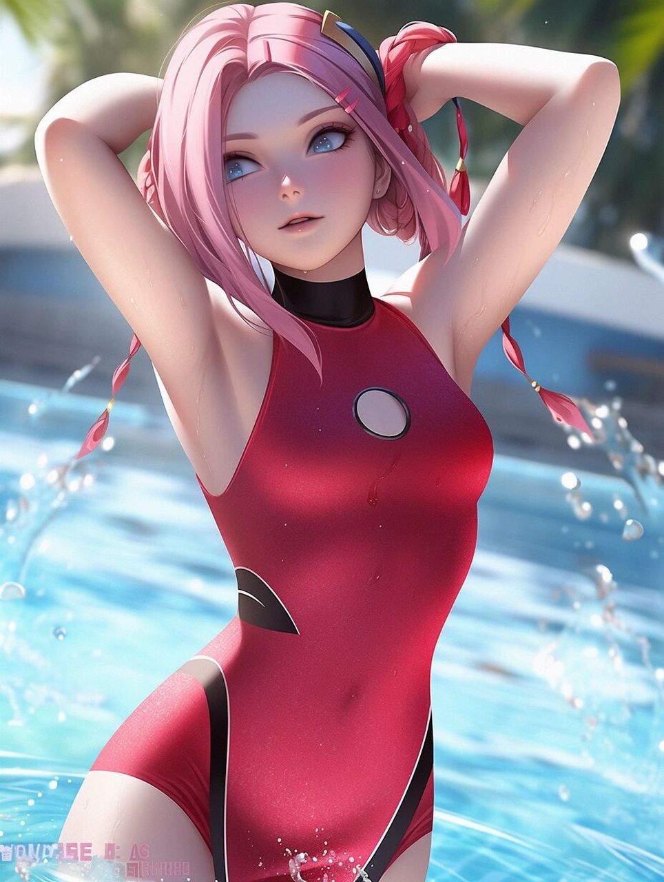 挑战99位动漫泳装角色4156661566