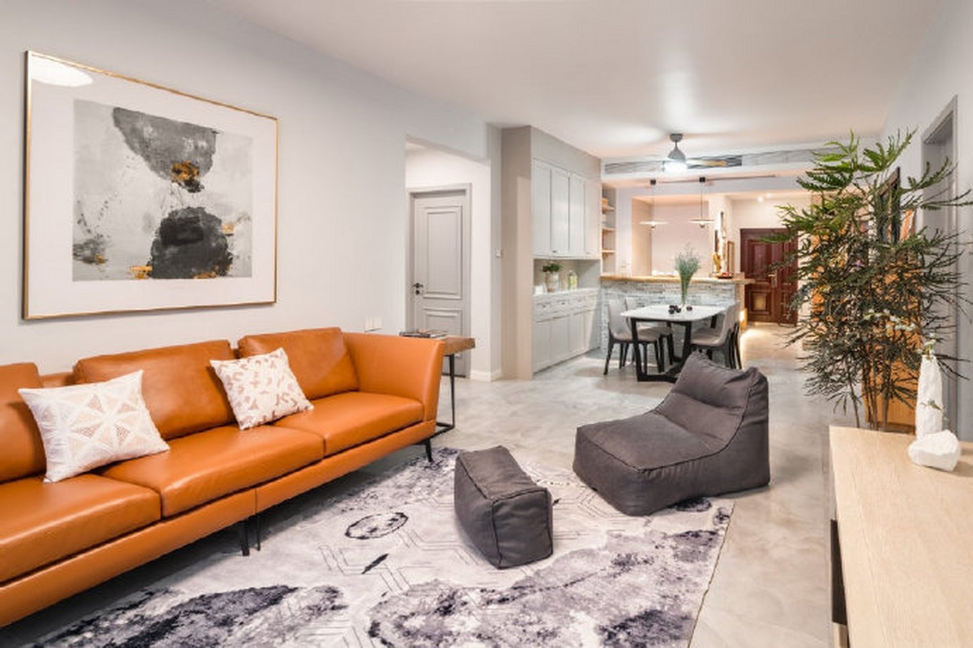 118㎡北欧混搭风家居装修效果图,既宁静舒适又文艺清新  #造屋梦想