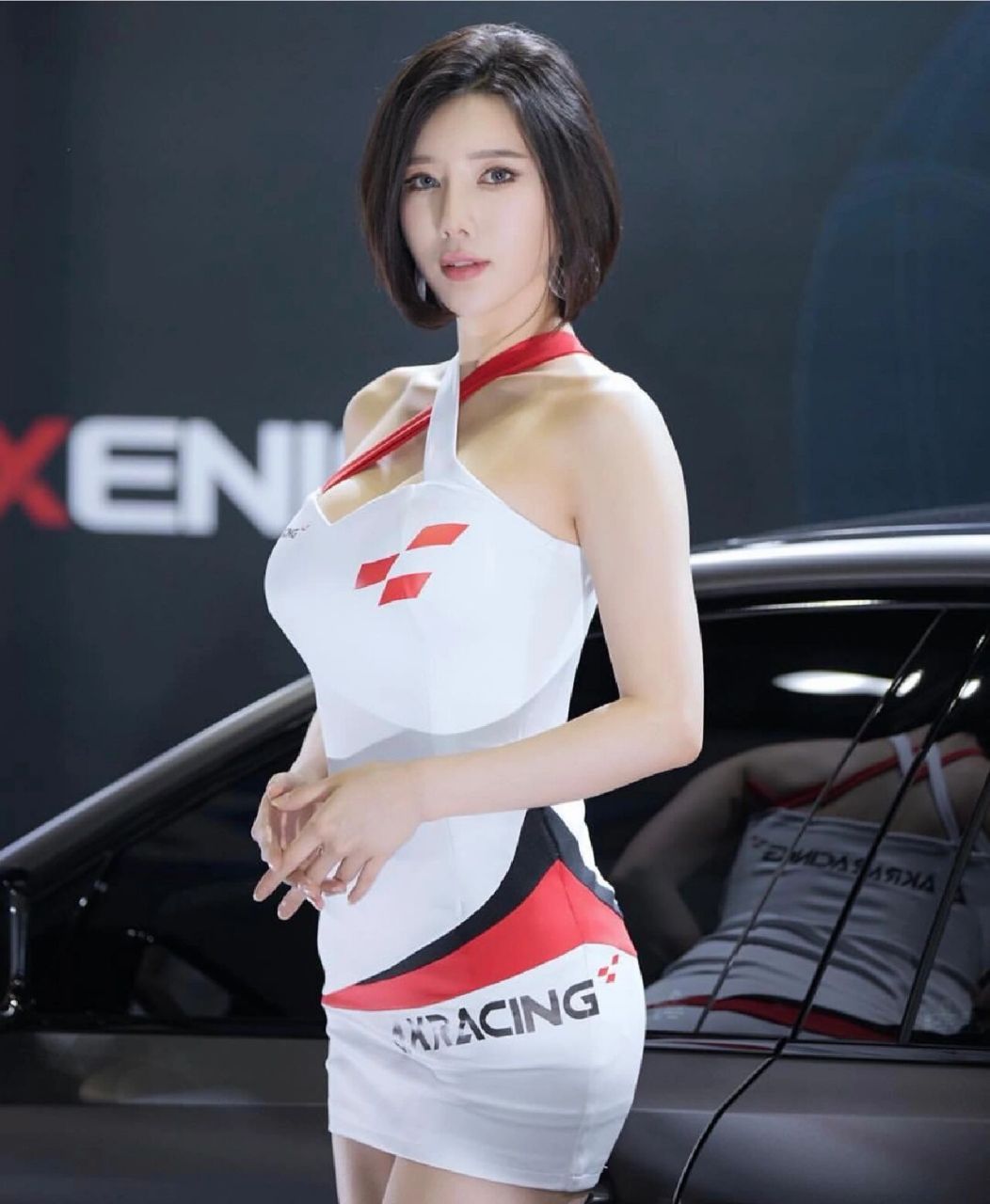 韩国车模宋珠儿