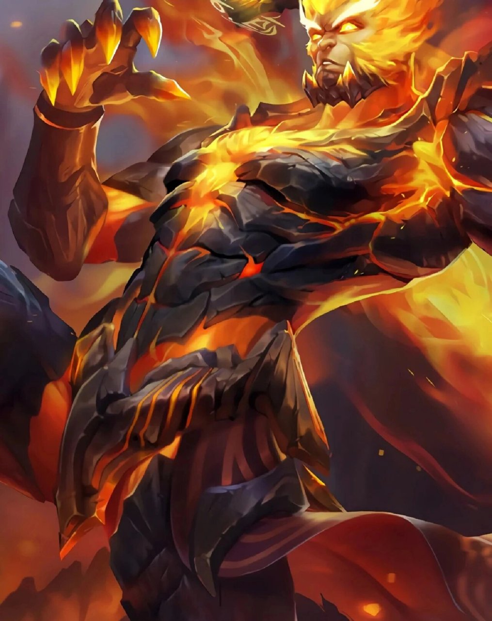 用ai画孙悟空地狱火