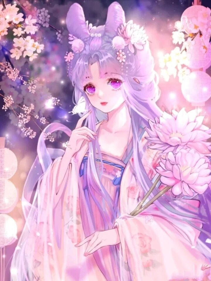 头像仙气少女心可爱动漫人物惊艳!