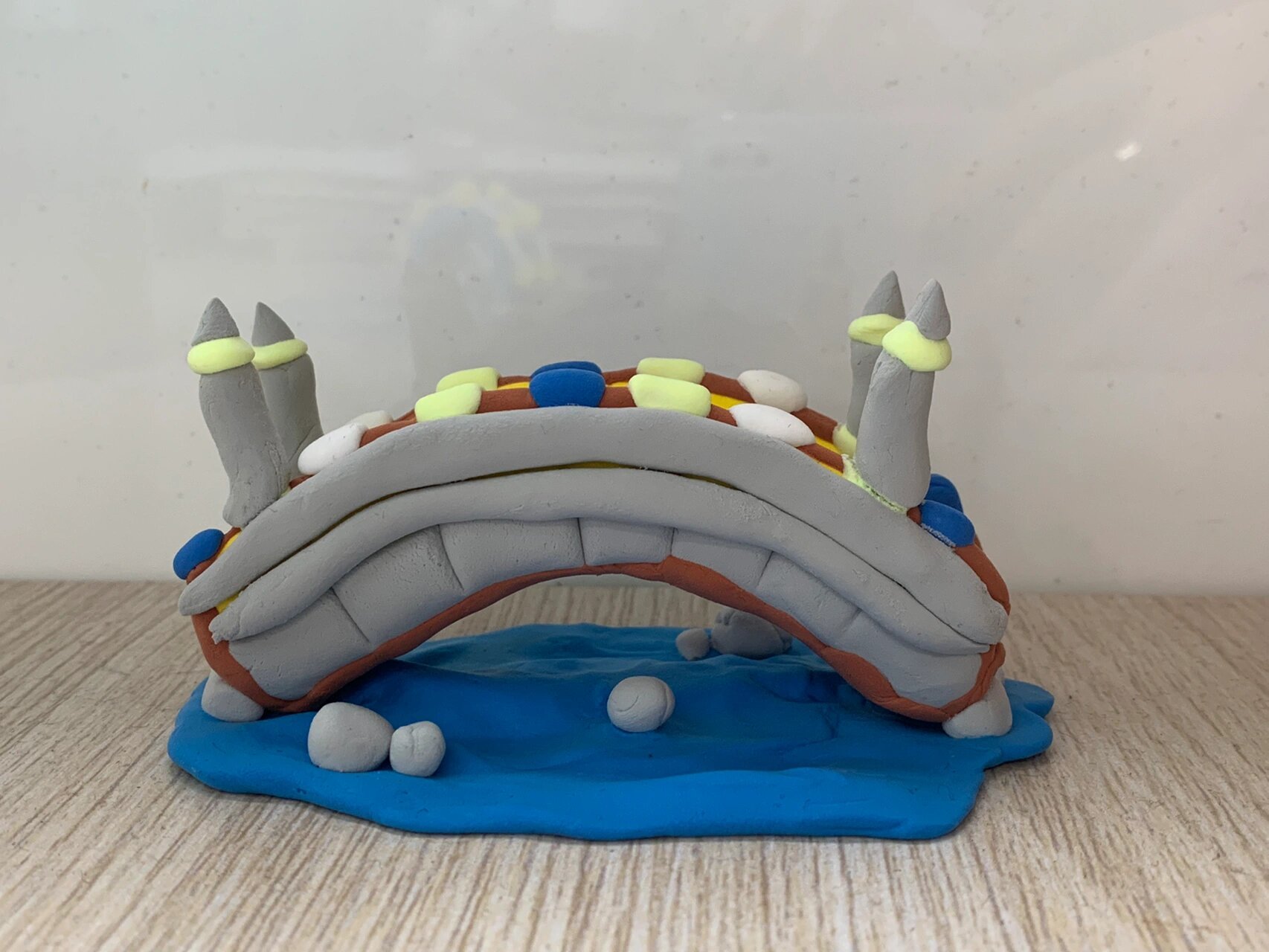 浙美版|四下美术《桥》90作业 材料:超轻粘土(陶泥太脏了07换成