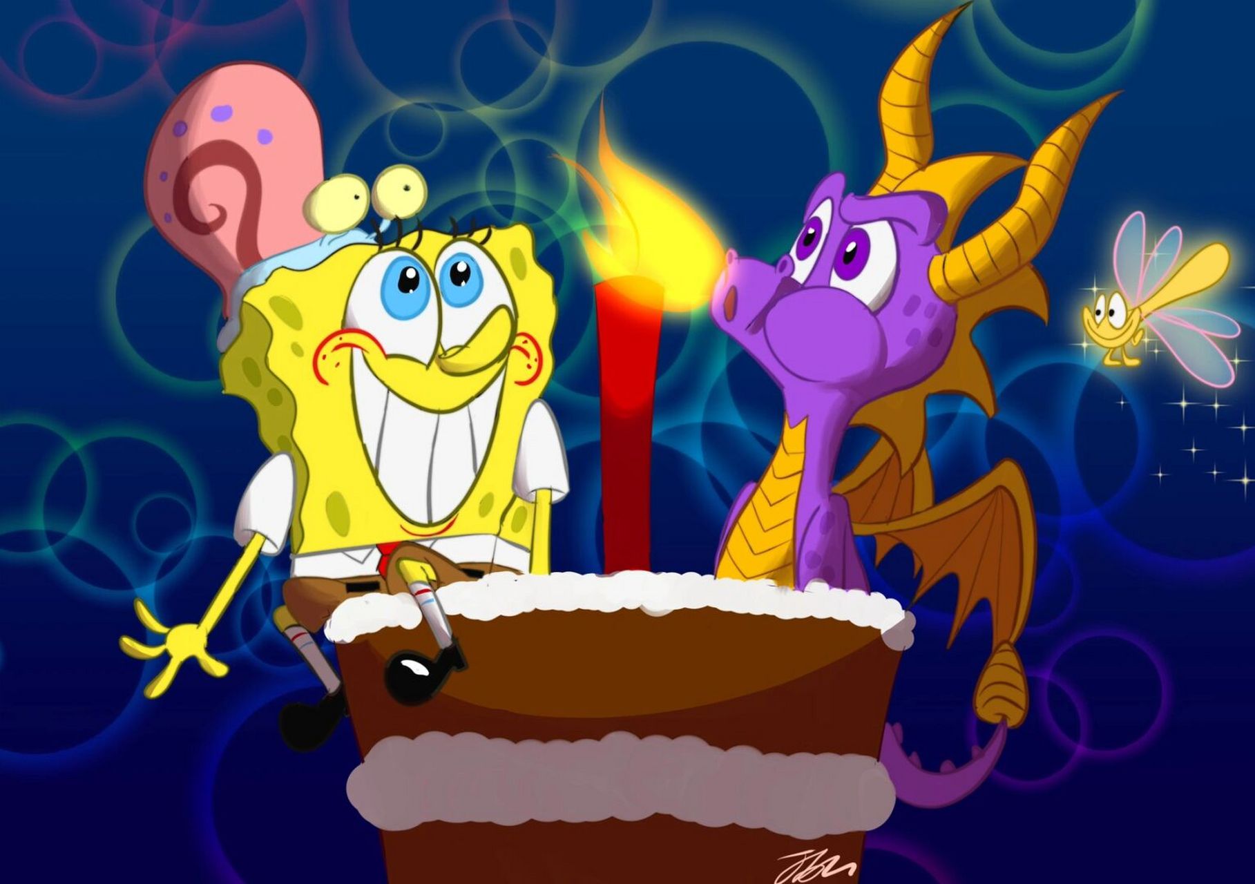 98 今天是海绵宝宝36岁生日98 谢谢他一直以来带给我们的欢乐97