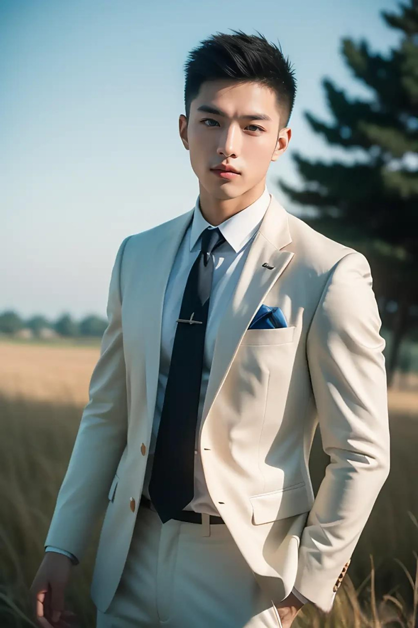 西装革履,绅士风度.