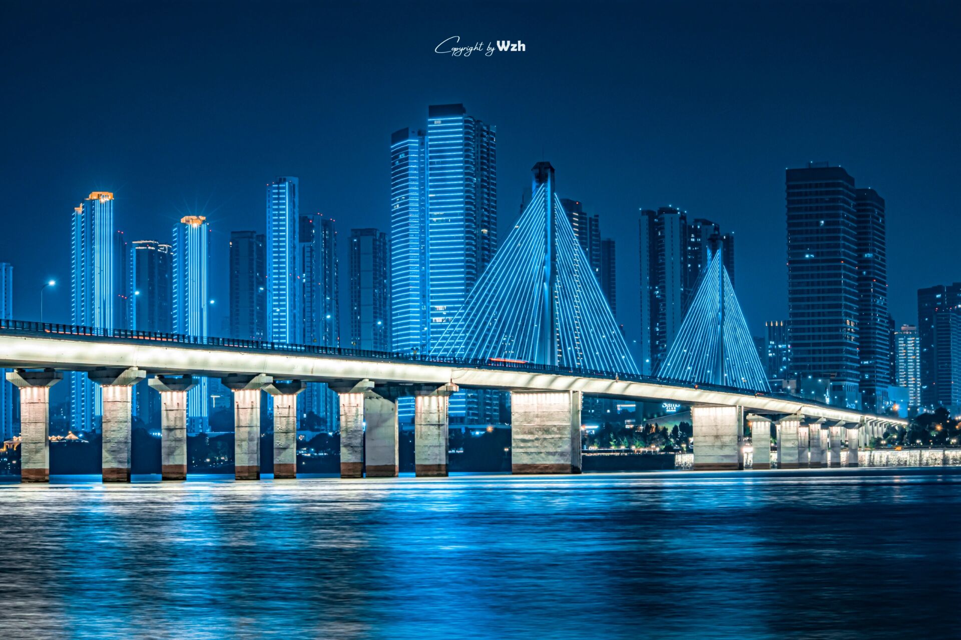 长沙湘江边吹风看桥吧～ 几个月来打卡的图 p2 橘子洲大桥 p3 银盆岭
