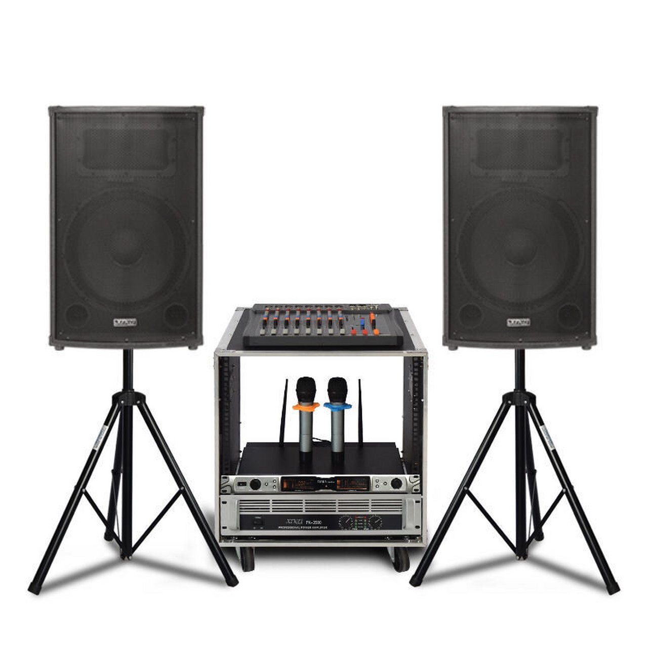 音响:单15寸专业扩音设备 适用小型活动1-150人左右租赁价格实惠,基础