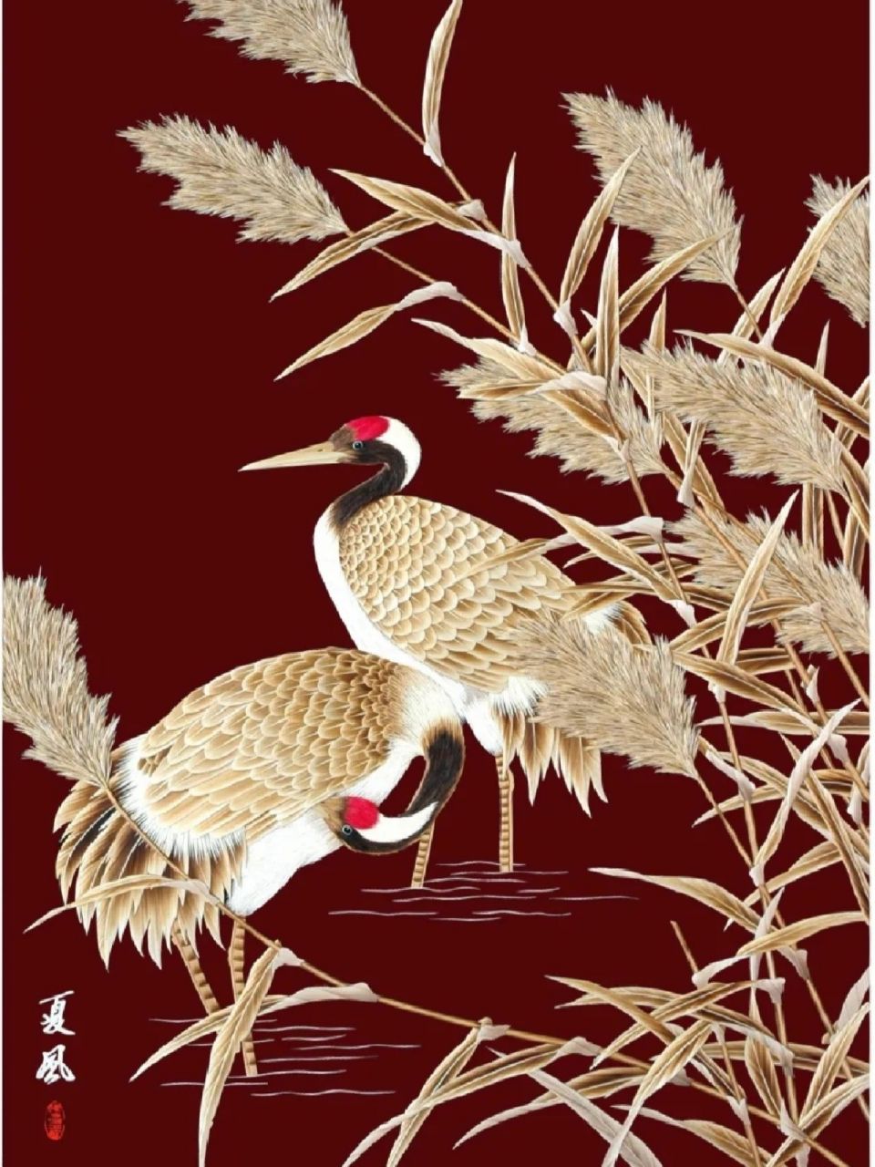 "秸"尽其用,点秆成"金"——麦吉杆画 麦秆画又称麦草画,麦烫画,麦秸画