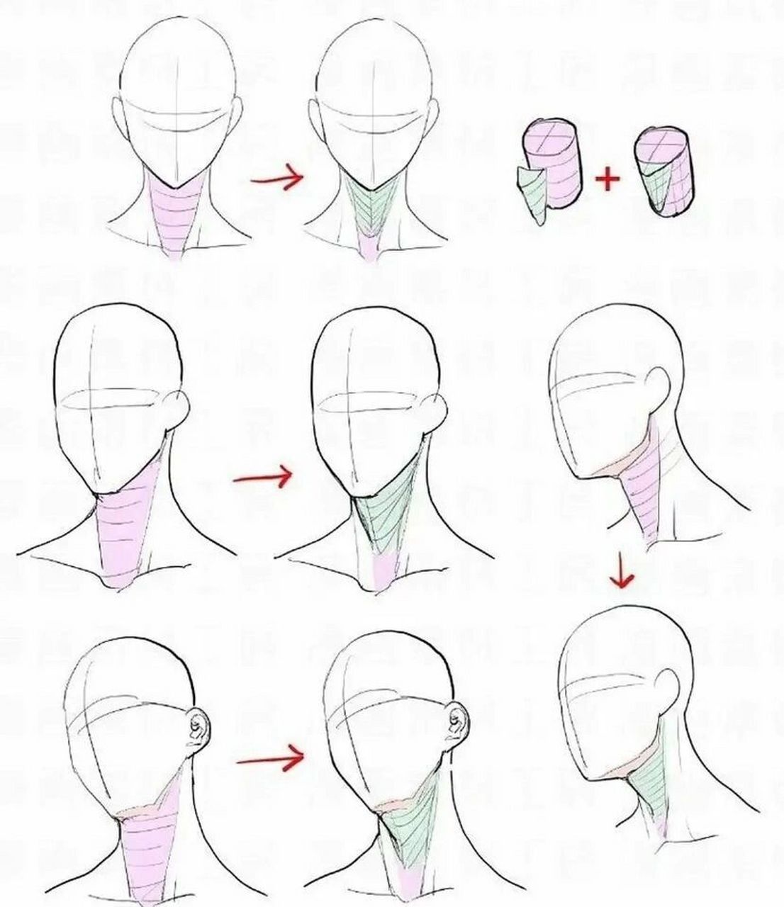 插画男生如何画出性感喉结💓 挺多姐妹喜欢看男生的喉结 🌈觉得