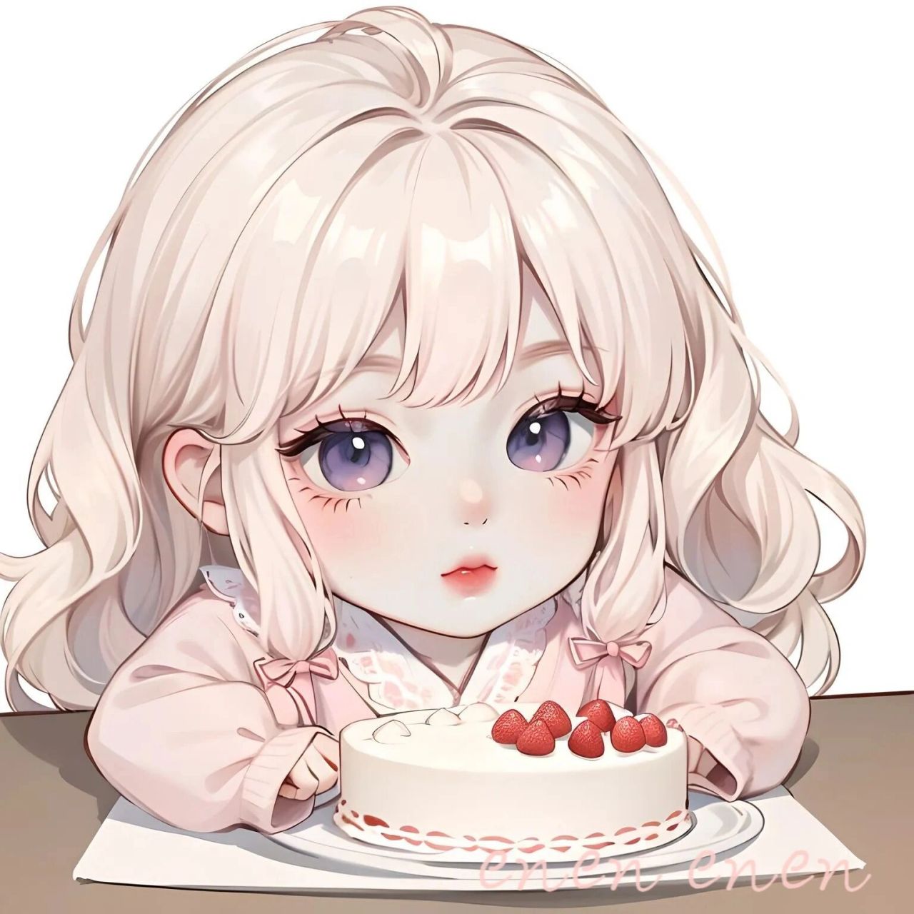 女生头像             图片由mewxai生成