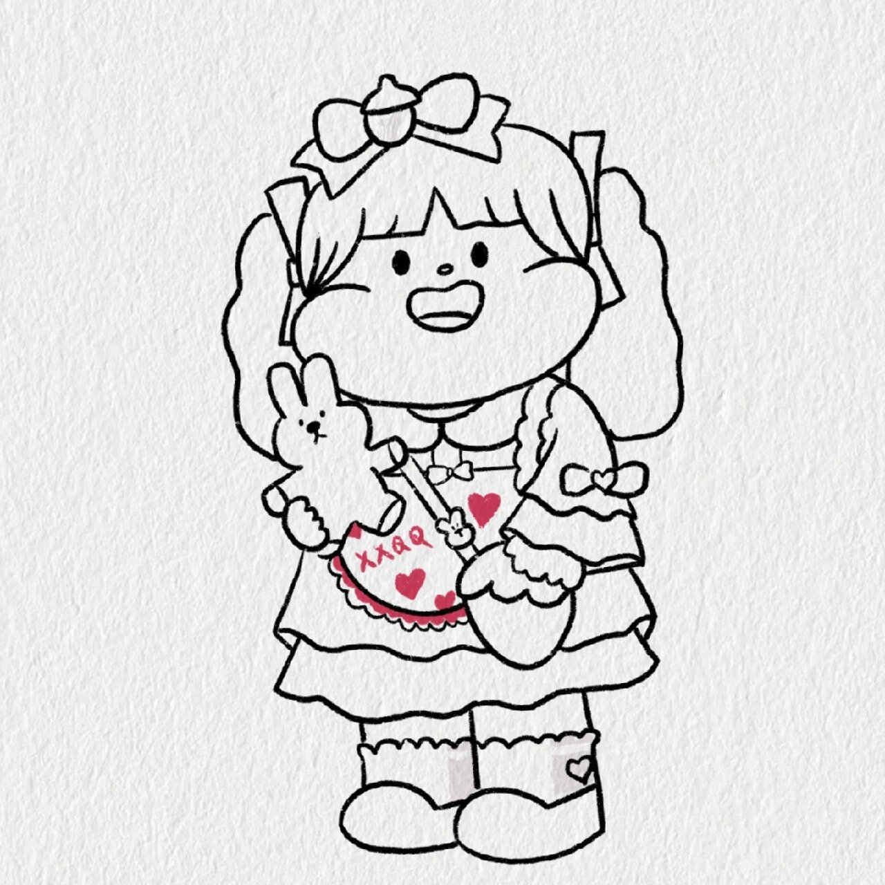 肉球/简笔画教程 来自投稿