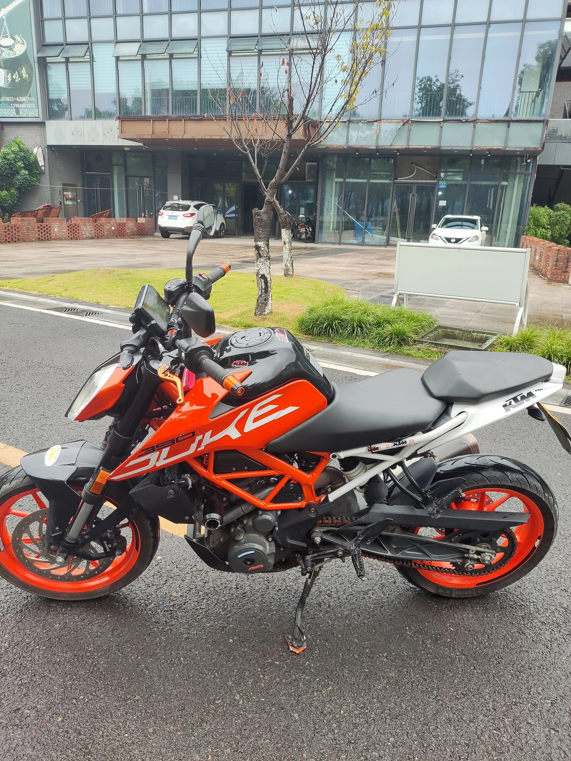 ktm390duke降座高图片