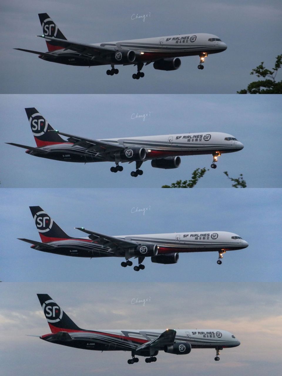 01顺丰航空首架飞机9899民航现役最年 分享一份凌晨货机带来的