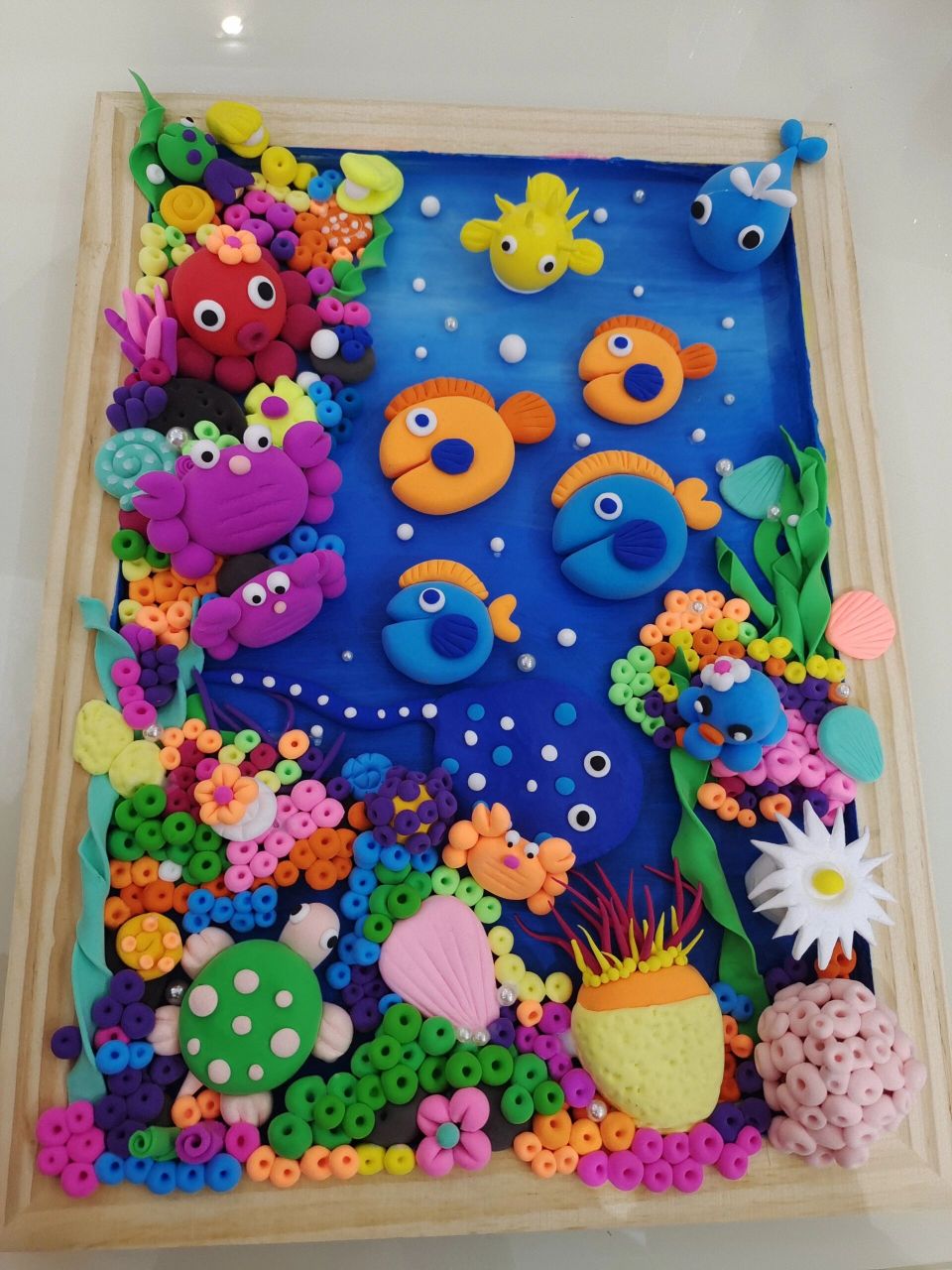 海底世界手工,超轻粘土,绘画    08/ 要活在自己的热爱里8989