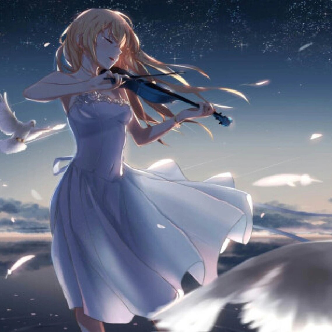 小提琴动漫头像