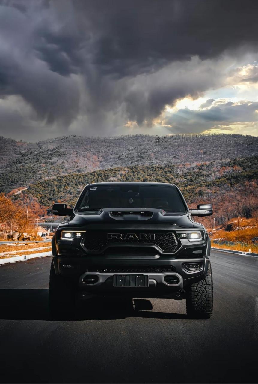 道奇公羊皮卡ram1500 2500 升级trx霸王龙套件 质量好价格便宜.