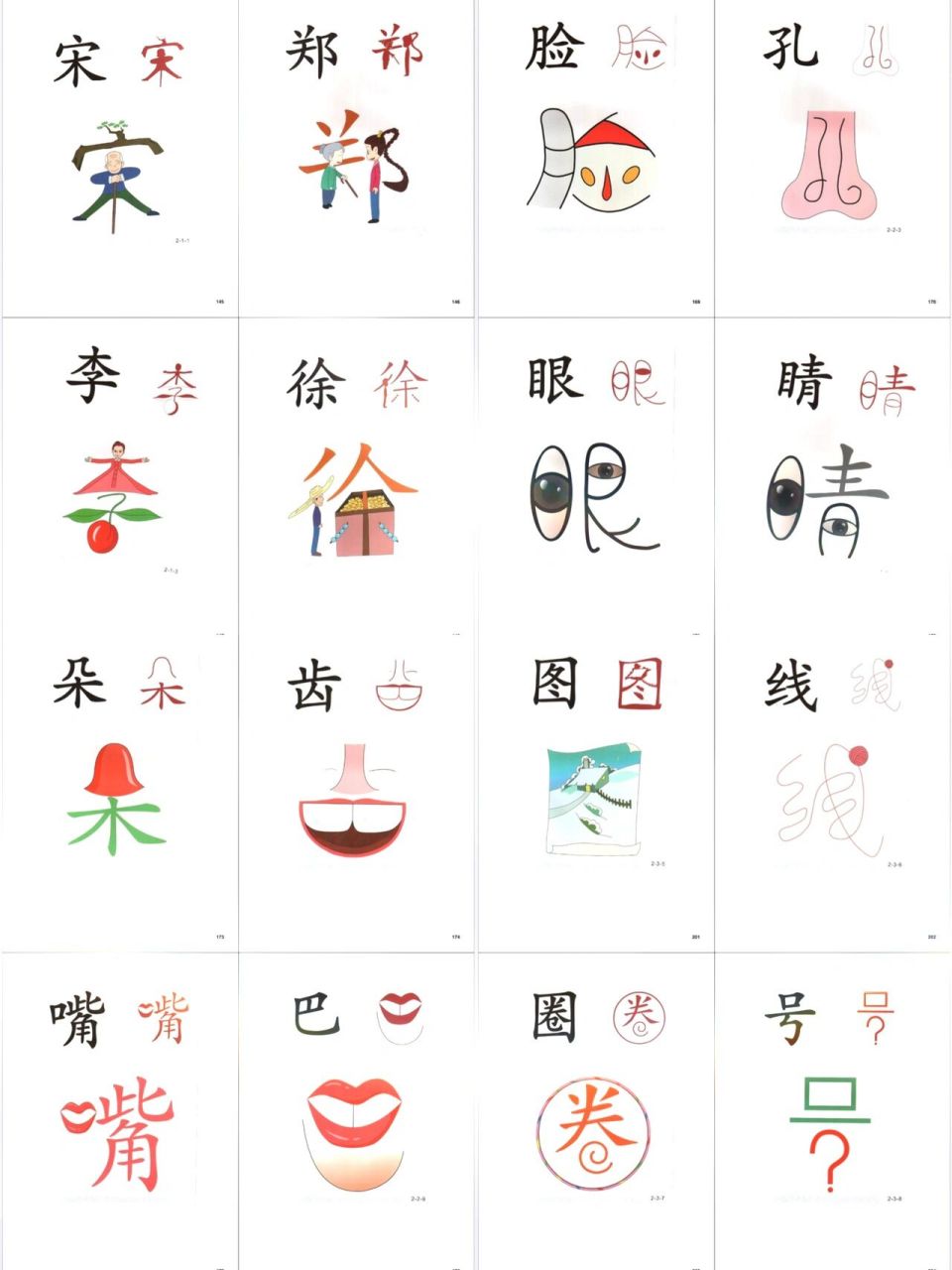 识字必备—象形文字卡片,你值得拥有👀 抓住孩子识字的敏感期!