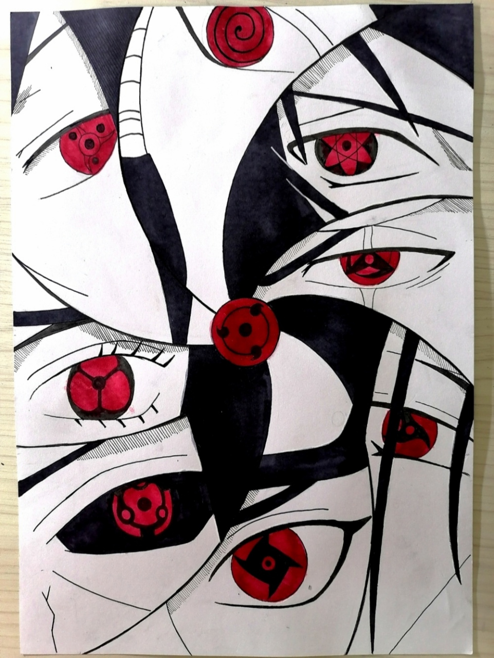 写轮眼合集 #火影忍者