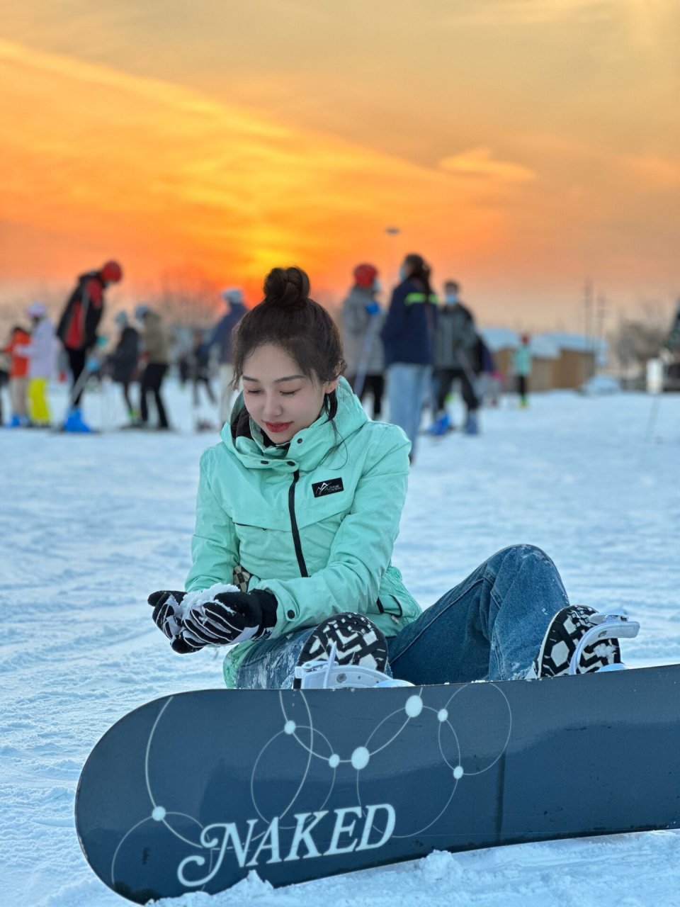 滦县滑雪图片