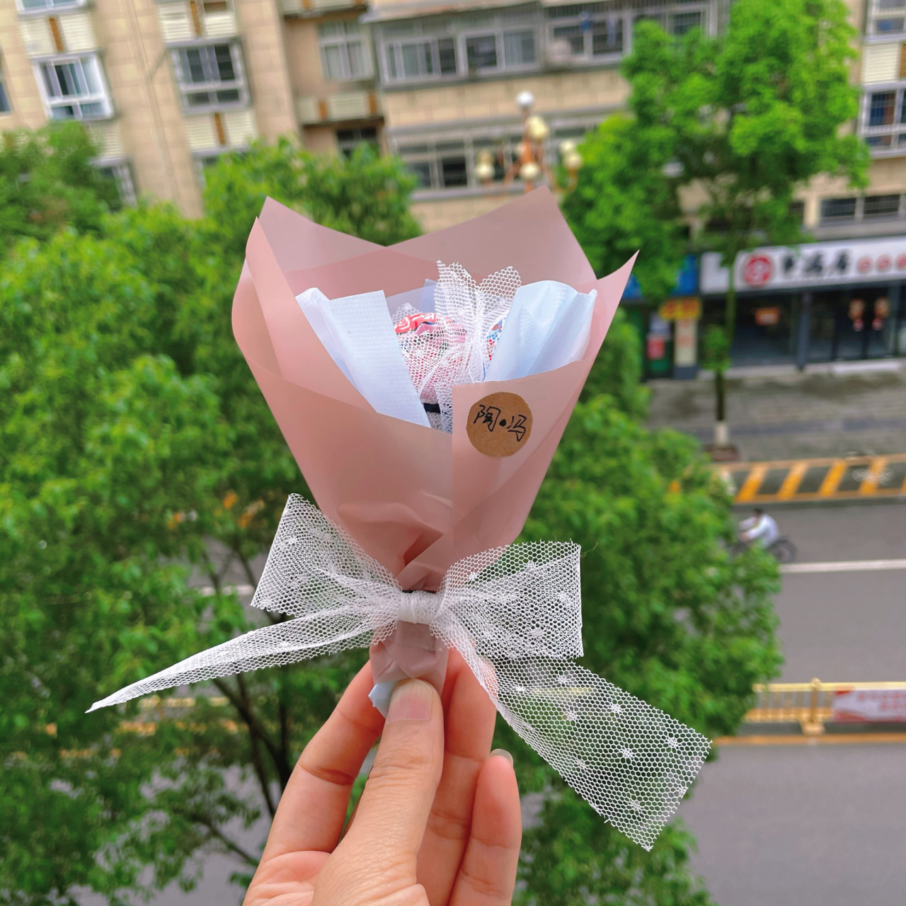迷你棒棒糖花束!