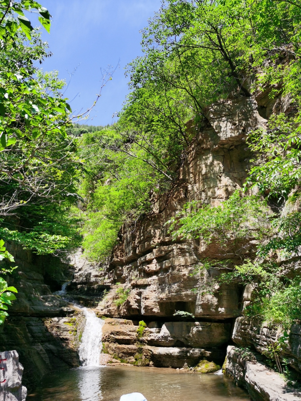青州黄花溪 这个季节爬山最适合.不太热,植被也茂密起来.