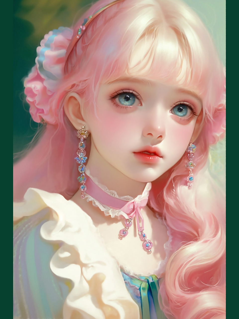 美人图 | 千金肖像·粉红甜心·(三十一) 今天来点不一样的吧!