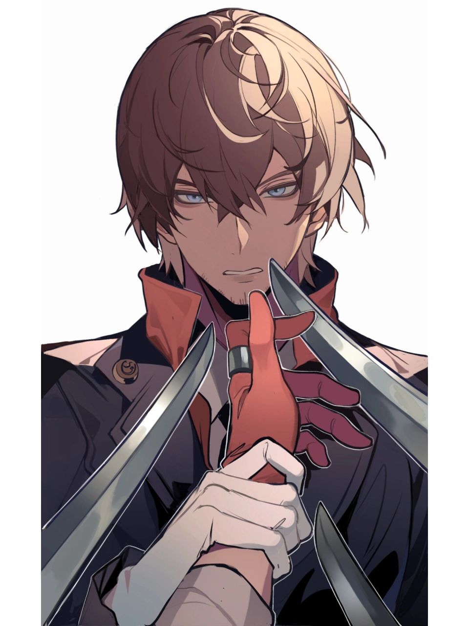 ff14 【cp警告7215】芝诺光相关 想画点危险氛围……衣服有魔改