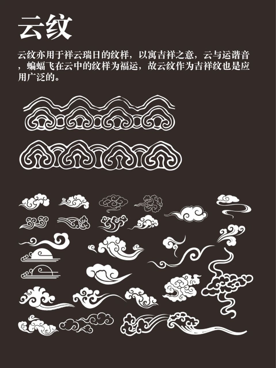 97781590火水云纹 吉祥纹样 分享 中国传统图案-火水云纹