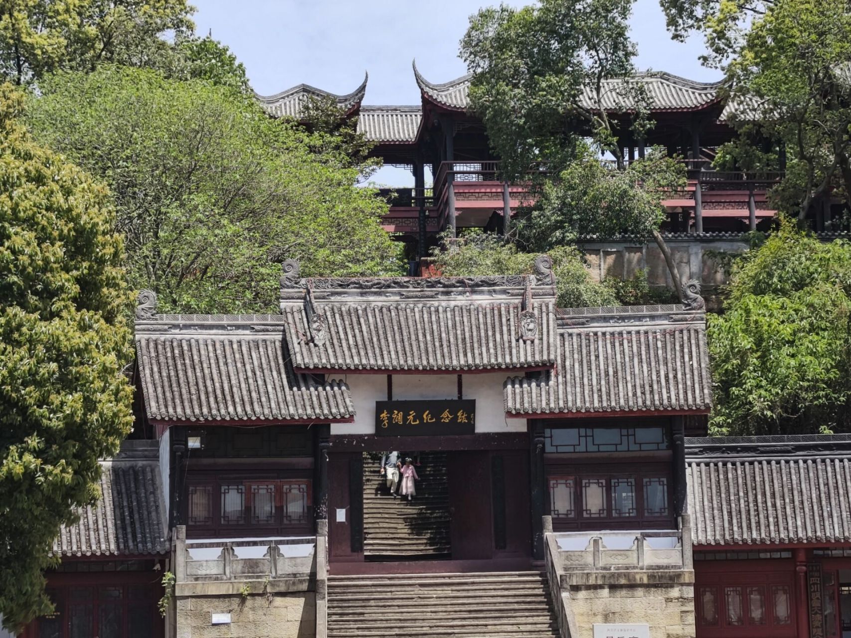 罗江太平廊桥 太平廊桥,四川省德阳市景区.