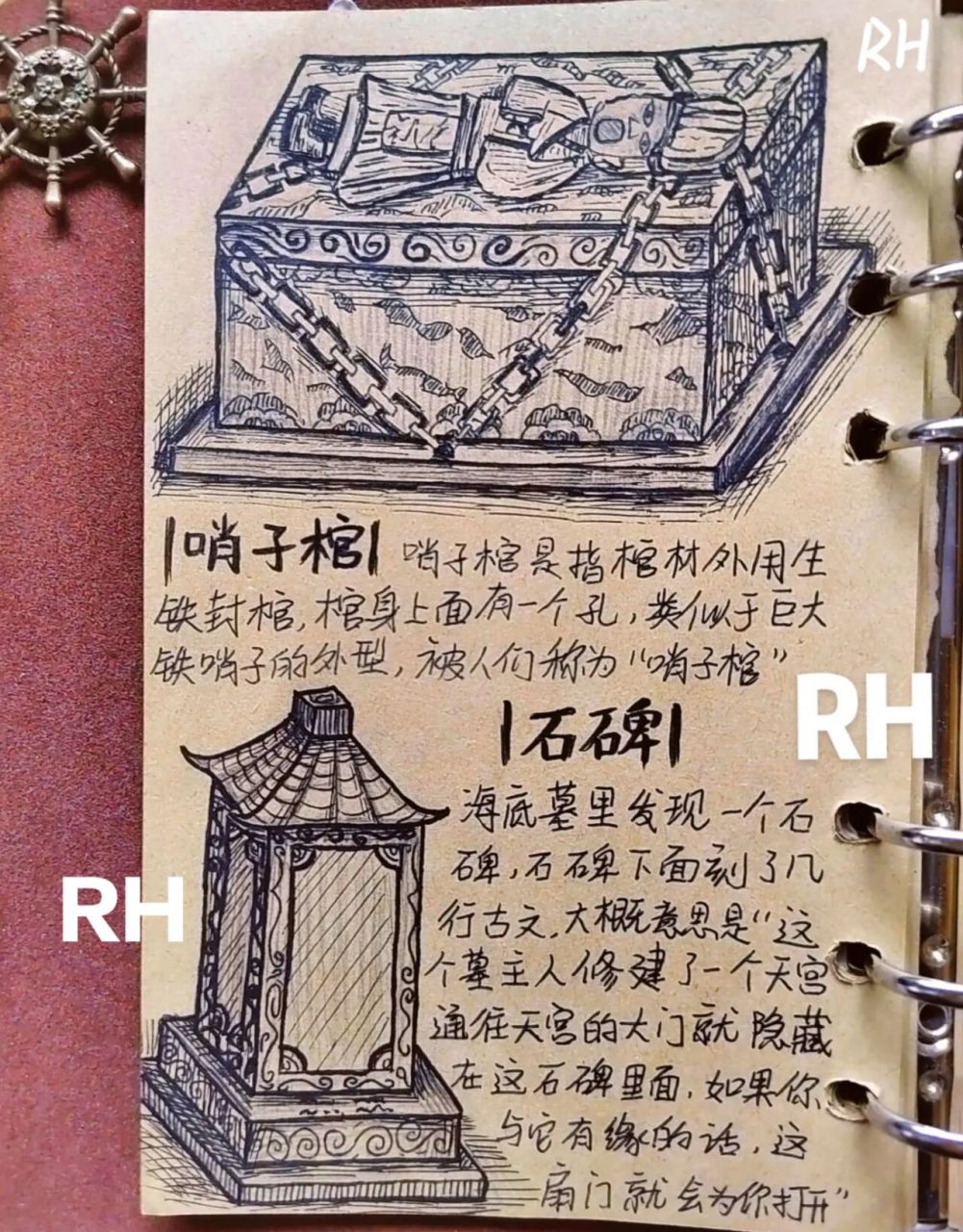 盗墓笔记西沙海底墓手帐7      请勿抄袭或搬运!