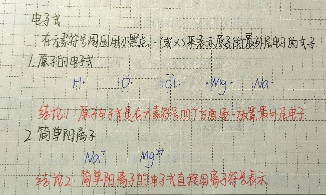 naoh电子式的书写图片