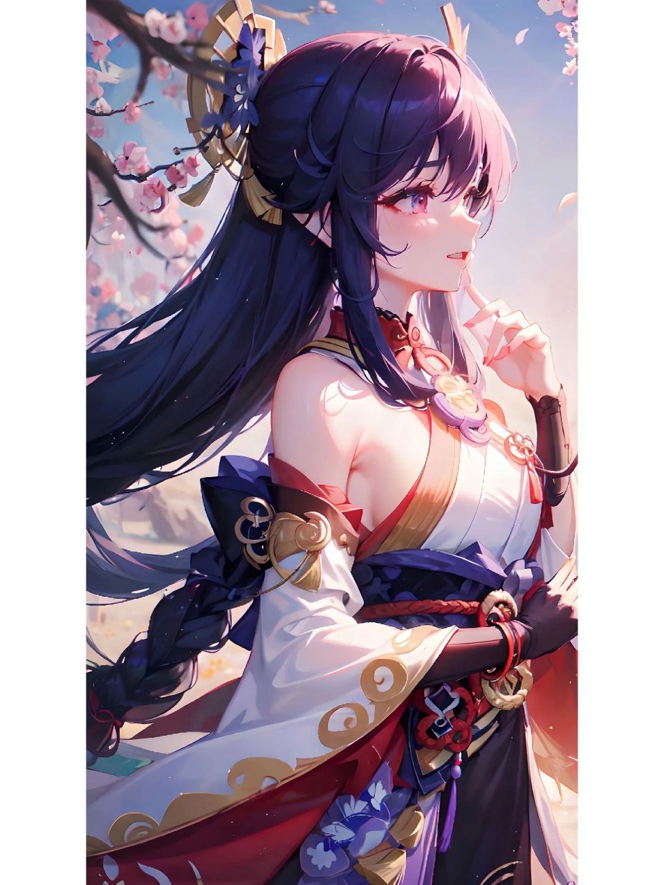 原神稻妻—雷电将军   『最殊胜威怖的雷霆化身』『御建鸣神主尊