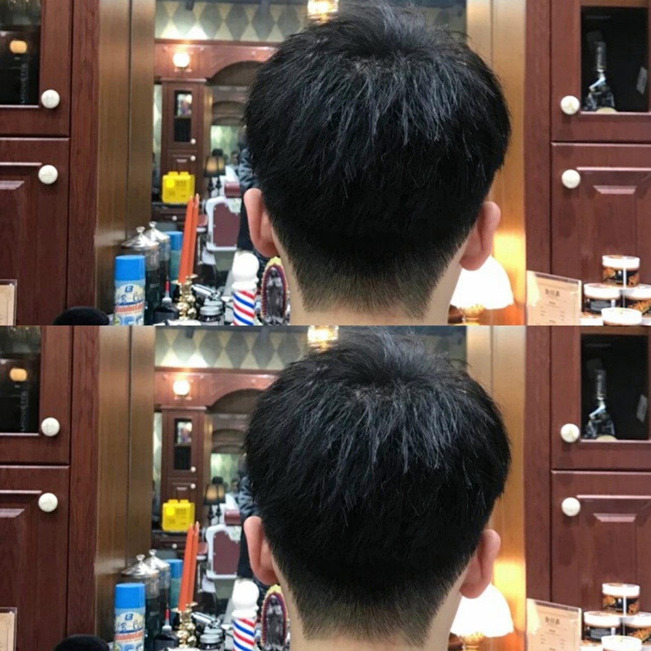 男生90后脑勺这样剪,也太好看了 重庆男士发型 男生发型78 男士